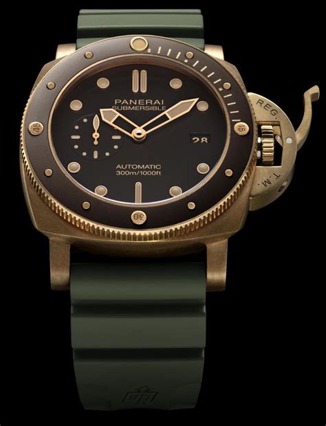 panerai bronze|panerai bronzo diving watch.